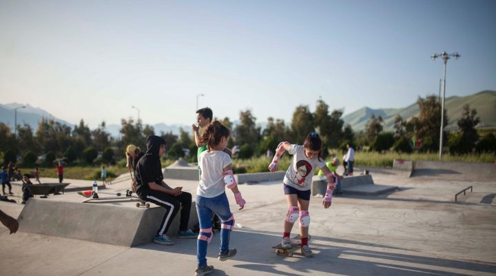 Suli Skateboarders in Iraqi Kurdistan. Photo by Samantha Robison.